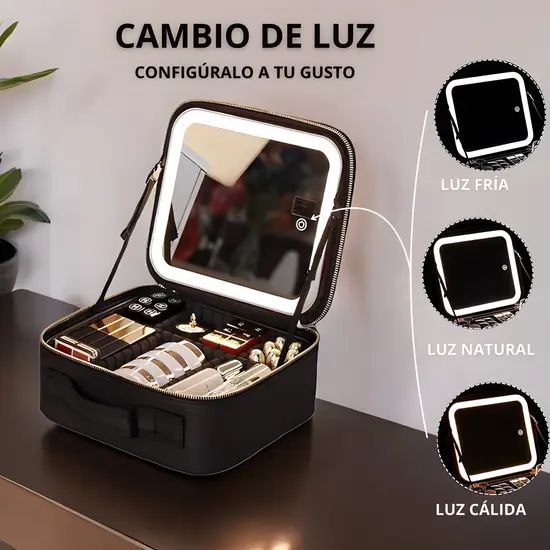 NECESER DE MAQUILLAJE LED | PREMIUM
